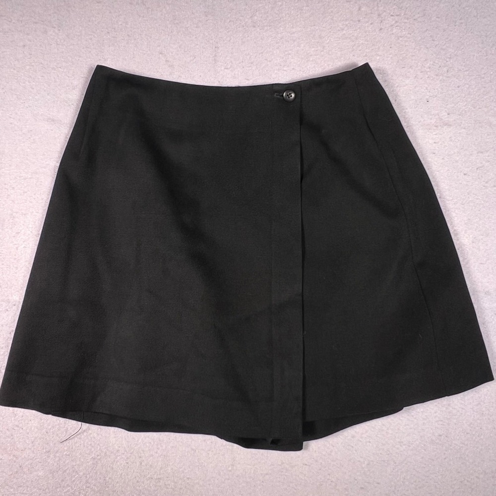 Guess Collection Wrap Skort Womens 6 Black Good